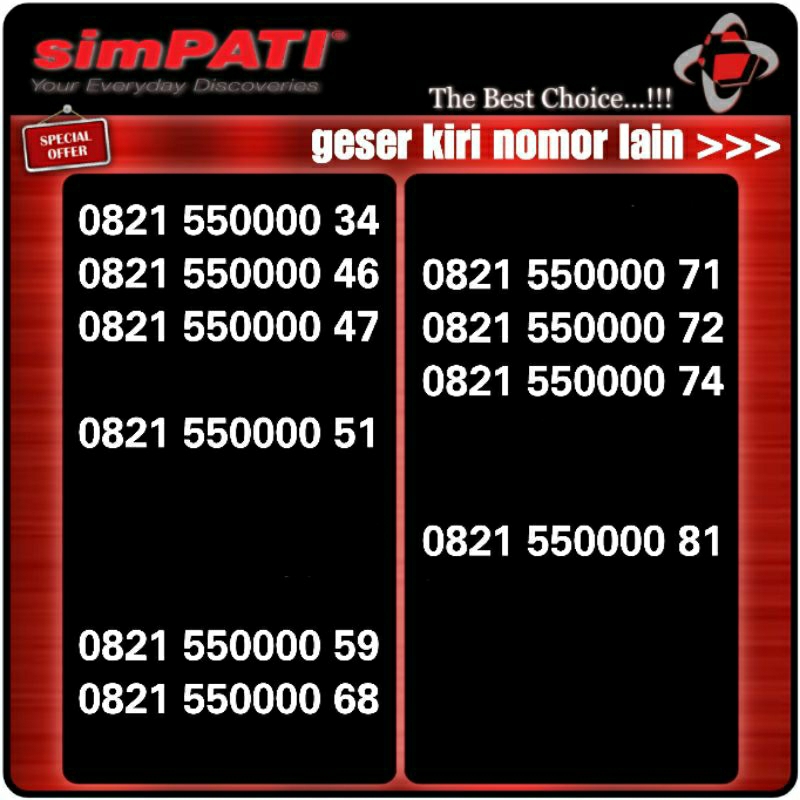nomor cantik simpati best nomor cantik telkomsel kwarted bagus murah