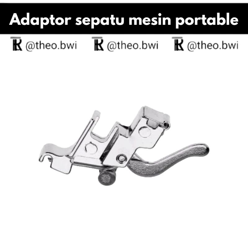 rumah sepatu mesin jahit portabel, adaptor sepatu mesin jahit portabel