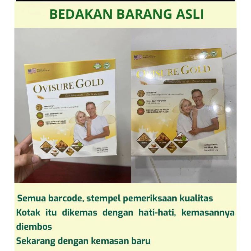 

OVISURE GOLD MILK SUSU BAIK BAGI KESEHATAN TULANG DAN SENDI