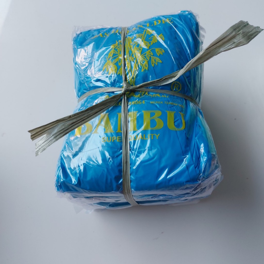 Jas Hujan Ponco BAMBU - 1 LUSIN Asli Original Tebal