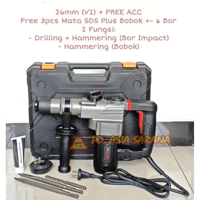 MESIN BOR BETON BOR BOBOK BETON DEMOLITION HAMMER JLD