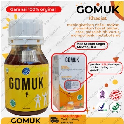

MADU GOMUK BADAN OBAT NAFSU MAKAN CACINGAN HERBAL 250 ML