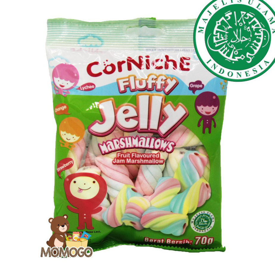 

Terlaris Corniche Fluffy Jelly Pasti Murah