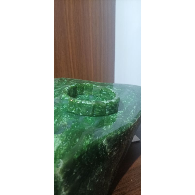 Gelang Giok asli  Nephrite Jade