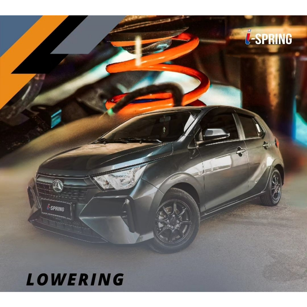 Per Lowering Coil Ceper Agya Ayla i-Spring Depan Belakang