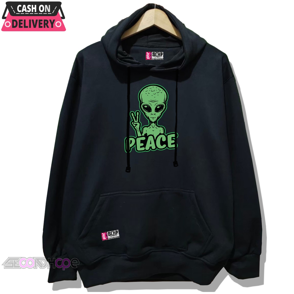 Jaket Hoodie Pria Wanita Terbaru Gambar Anime Warna Hitam Sweater Wanita Korea Style hoodie Oversize