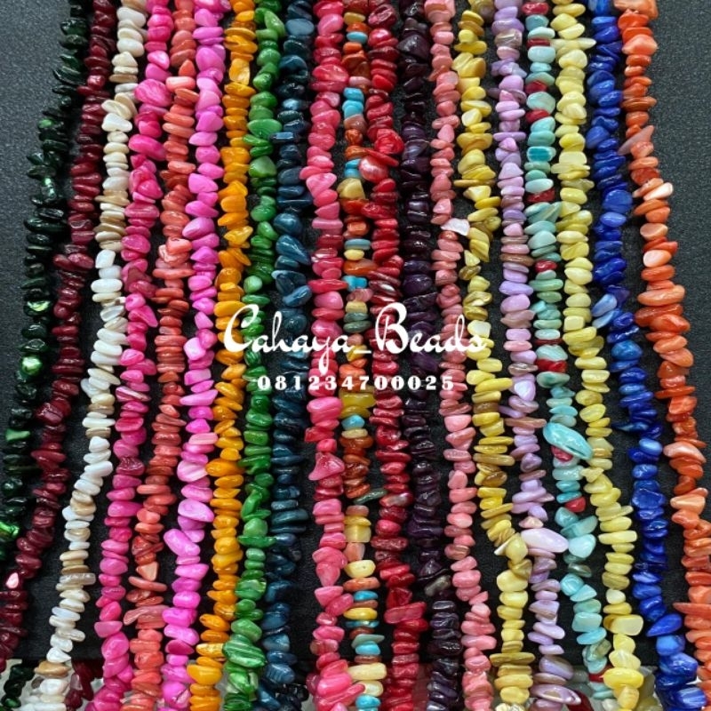 MANIK BATU KERIKIL KERANG/ BATU KERIKIL PECAH/ BATU KERIKIL AKSESORIS