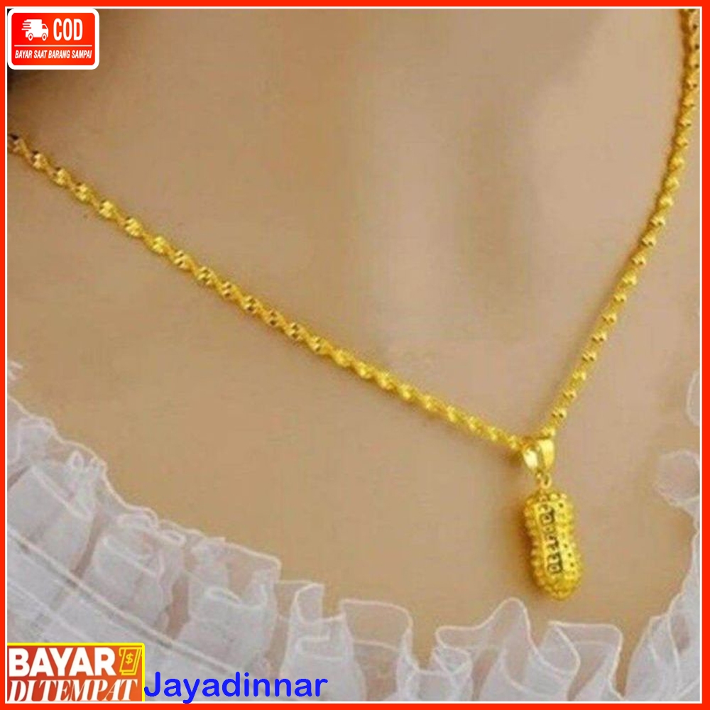 kalung emas asli ada surat dari toko