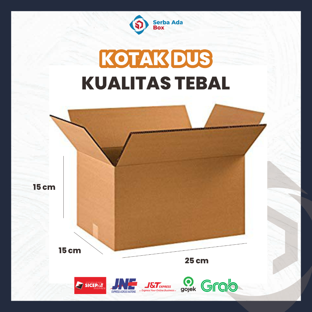 

KARDUS KARTON UK 25x15x15 / KOTAK KARTON / KOTAK HP / KARTON / PACKING KARDUS / KOTAK ACCESORIES