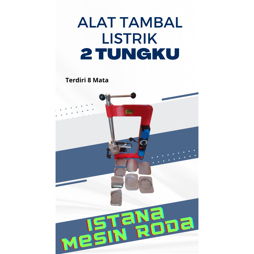 Alat Tambal Listrik 2 Tungku Pemanas Tambal electric Ban Radial Tubeless Ban Radial alat tambal list