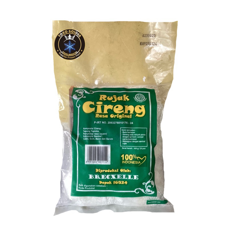 

TERLARIS!!! Rujak Cireng Brecxelle 400gr 20s