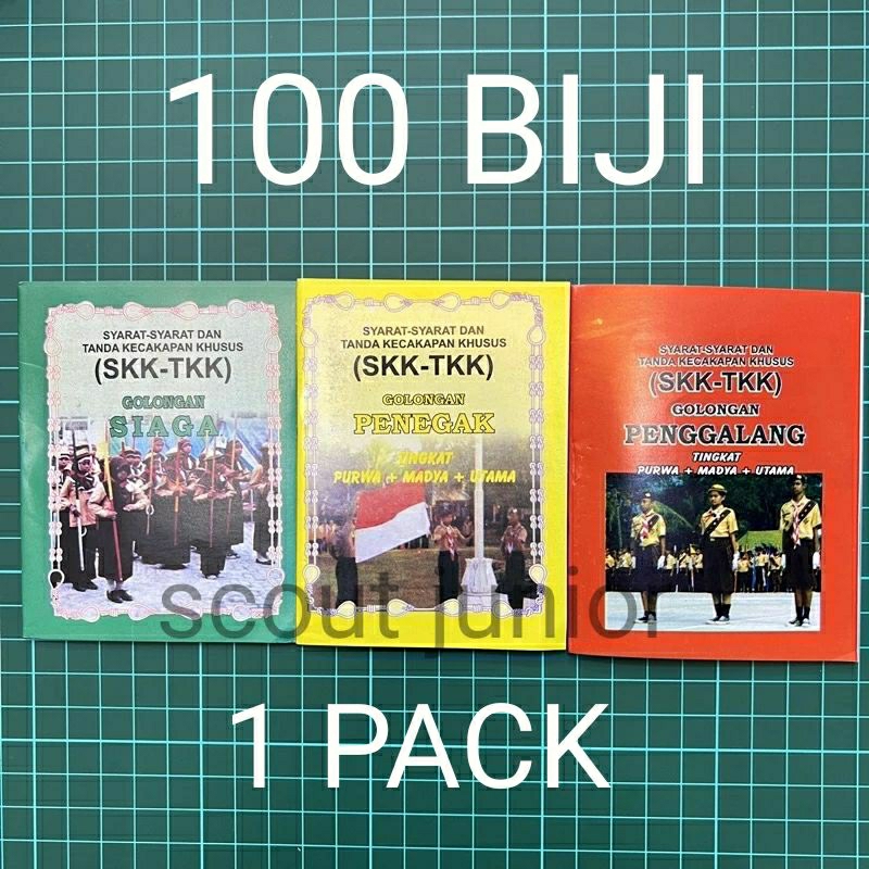 

1 PACK (100 BIJI) BUKU SKK SIAGA | GALANG | TEGAK