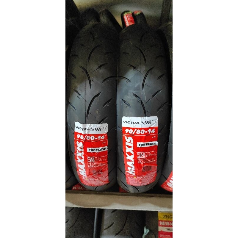 maxxis victra 90/80-14 tubles