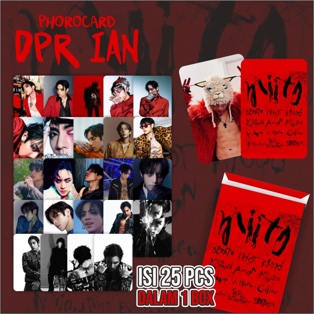 [isi 25] Premium Photocard DPR IAN Lomocard Unoff