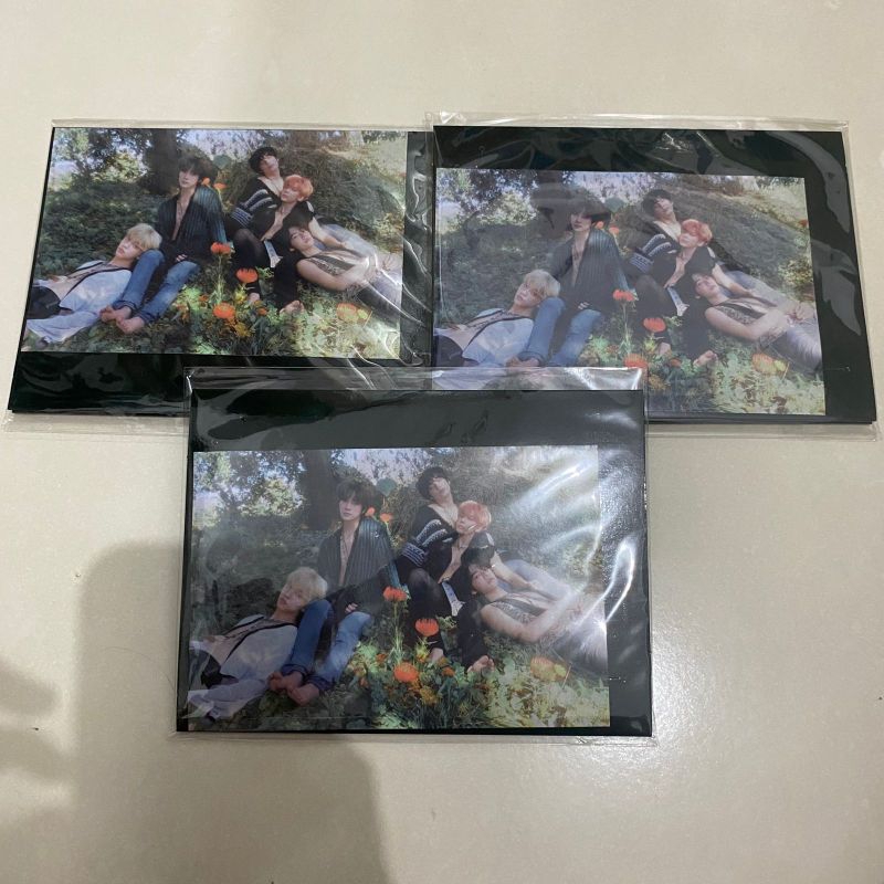 TXT POB Postcard Weverse shop The Name Chapter: Temptation Era (TNCT POB WV)