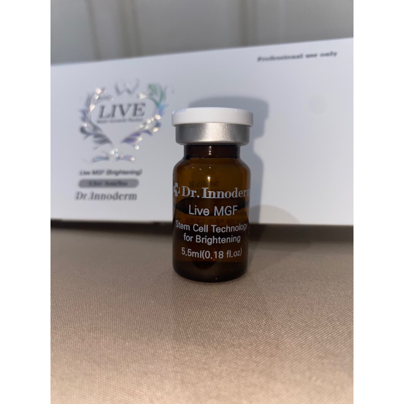 Serum DERMAROLLER/ dermapen Dr. innoderm live MGF (brightening) stem cell technology for brightening