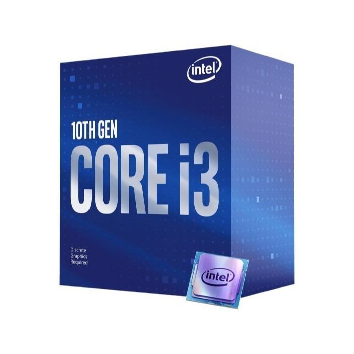 Processor INTEL CORE I3 10100F LGA 1200 6 Core Gen 10 - 3.6 to 4.3GHz