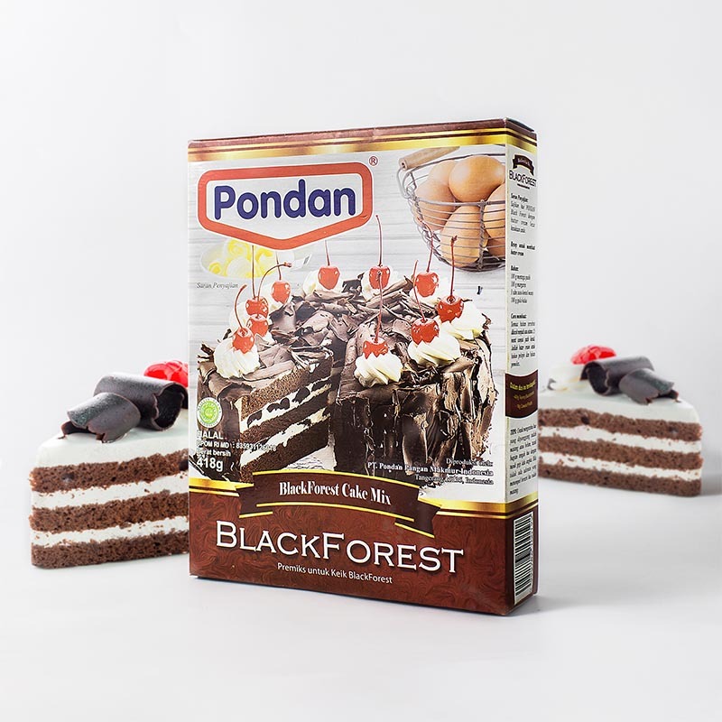 

[oddsolshop] pekanbaru/Pondan Blackforest Cake Mix 418 gr / Premiks Kue
