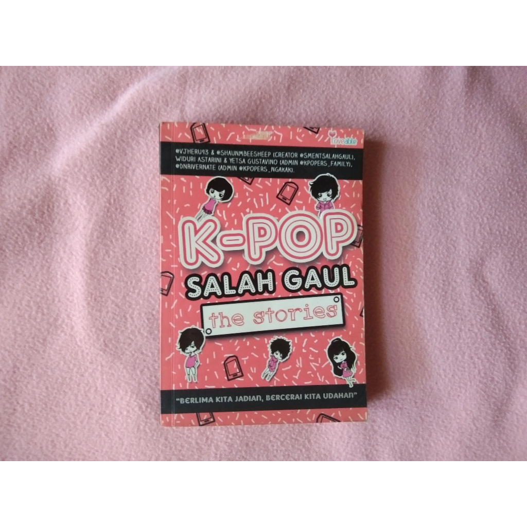 Buku K-Pop Salah Gaul the Stories ORIGINAL
