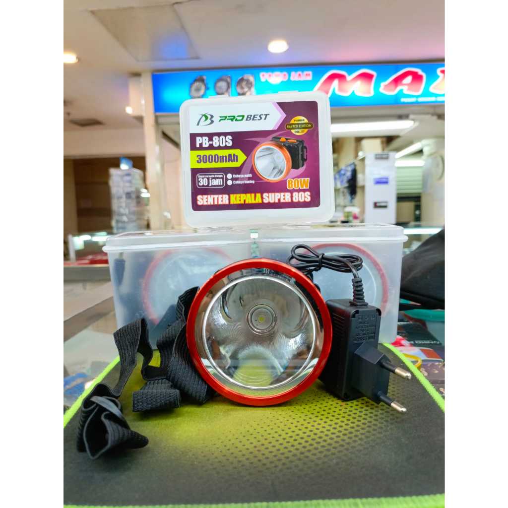 COD~Senter Kepala Murah Probest PB-50S Senter Kepala Probest 50 Watt / PB-80S Senter Kepala Probest 