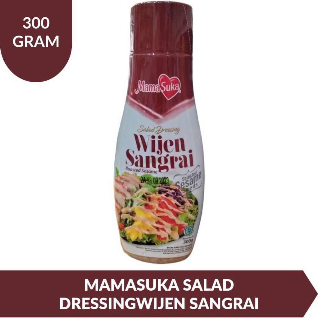 

Mamasuka Dressing Wijen Sangrai 300 Gram