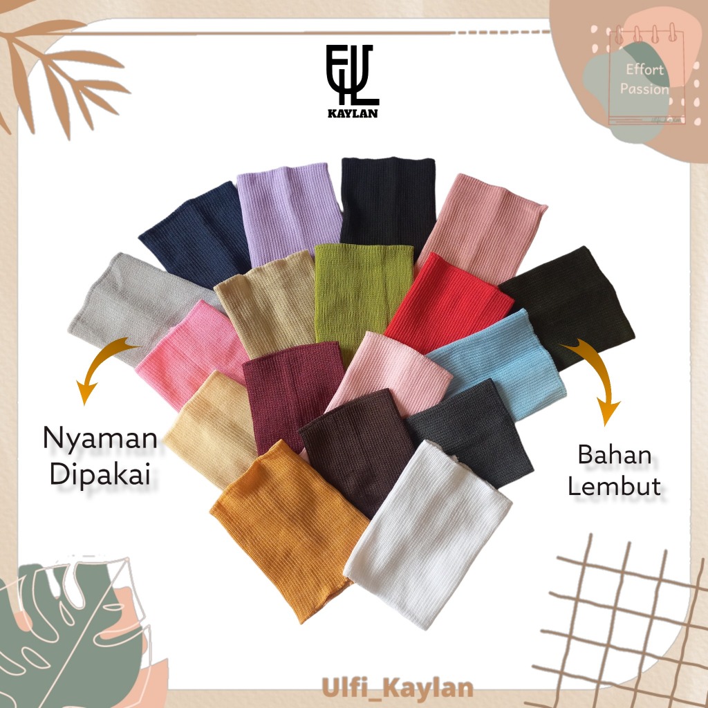 Ciput Anak Perempuan Rajut / Bandana Hijab Sekolah