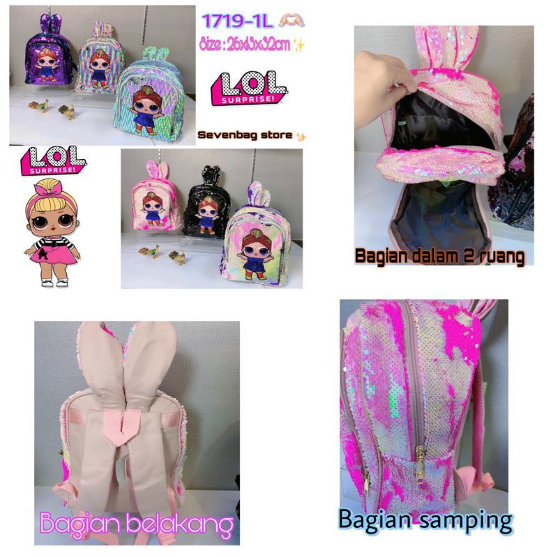 TAS RANSEL ANAK 1719-1L/TAS RANSEL ANAK IMPORT/COCOK BUAT KADO ULTAH DAN HADIAH