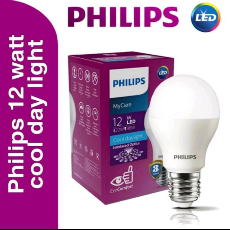 LAMPU PHILIPS LED 12 WATT
