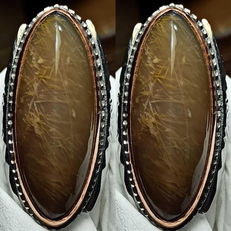 batu akik lumut size pandan