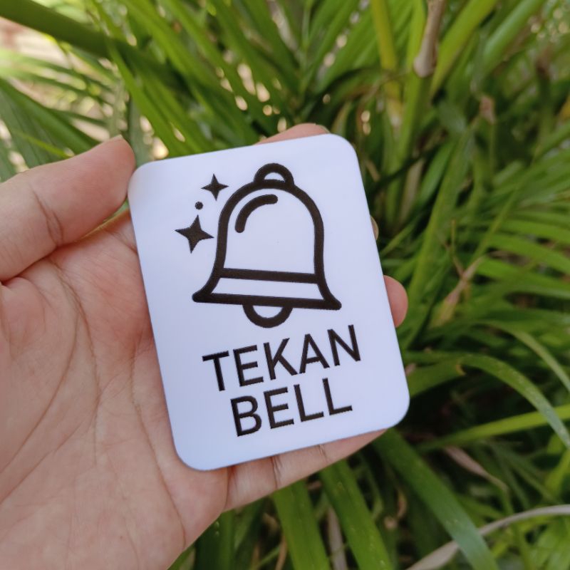 

TULISAN TEKAN BELL RUMAH PUTIH