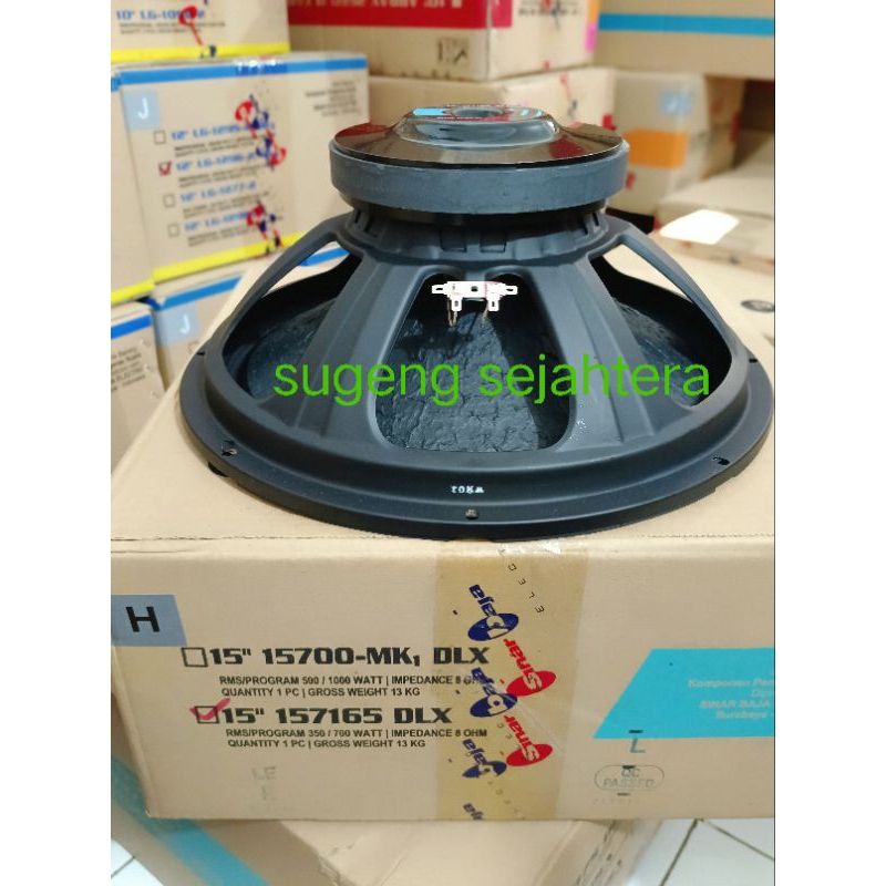 Speaker ACR DELUXE 15 inch 15165 Wat 700