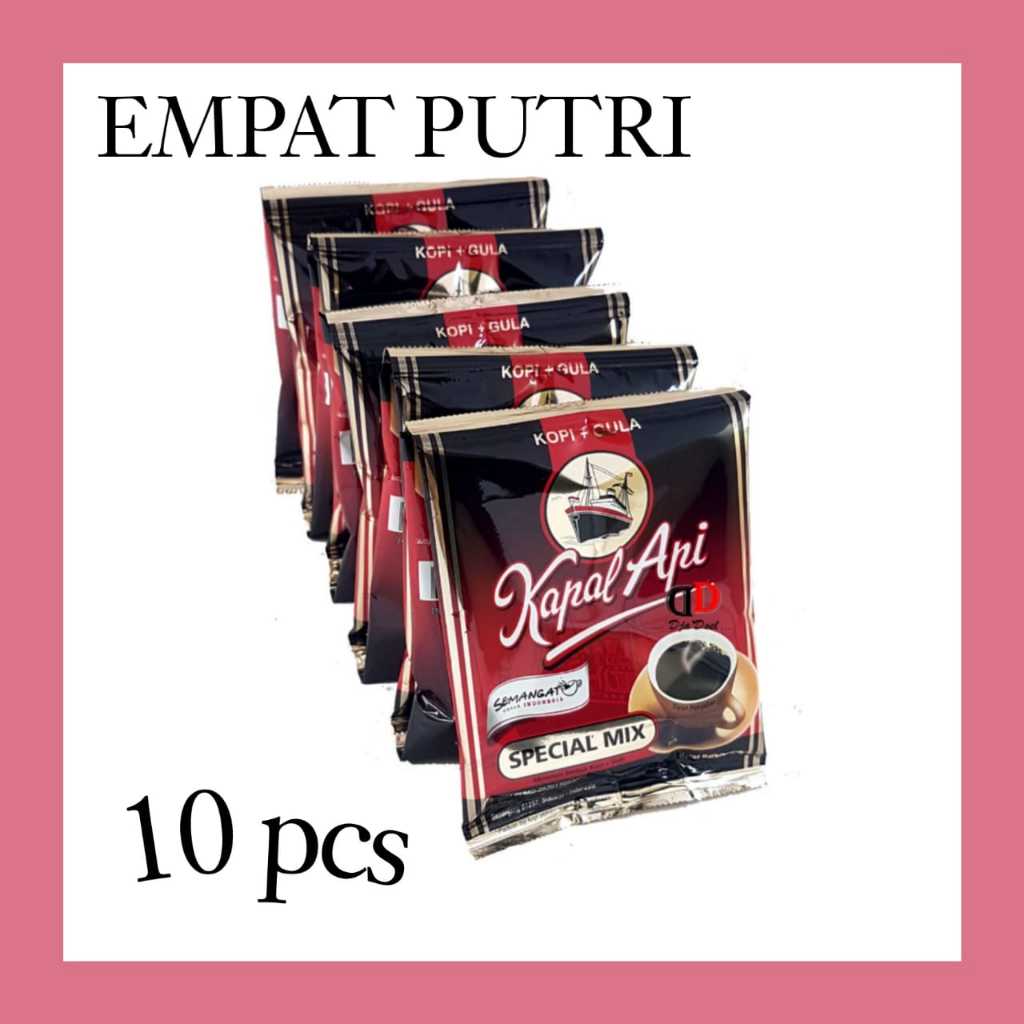 

kopi kapal api sepesial mix 1rcg isi 10shaset