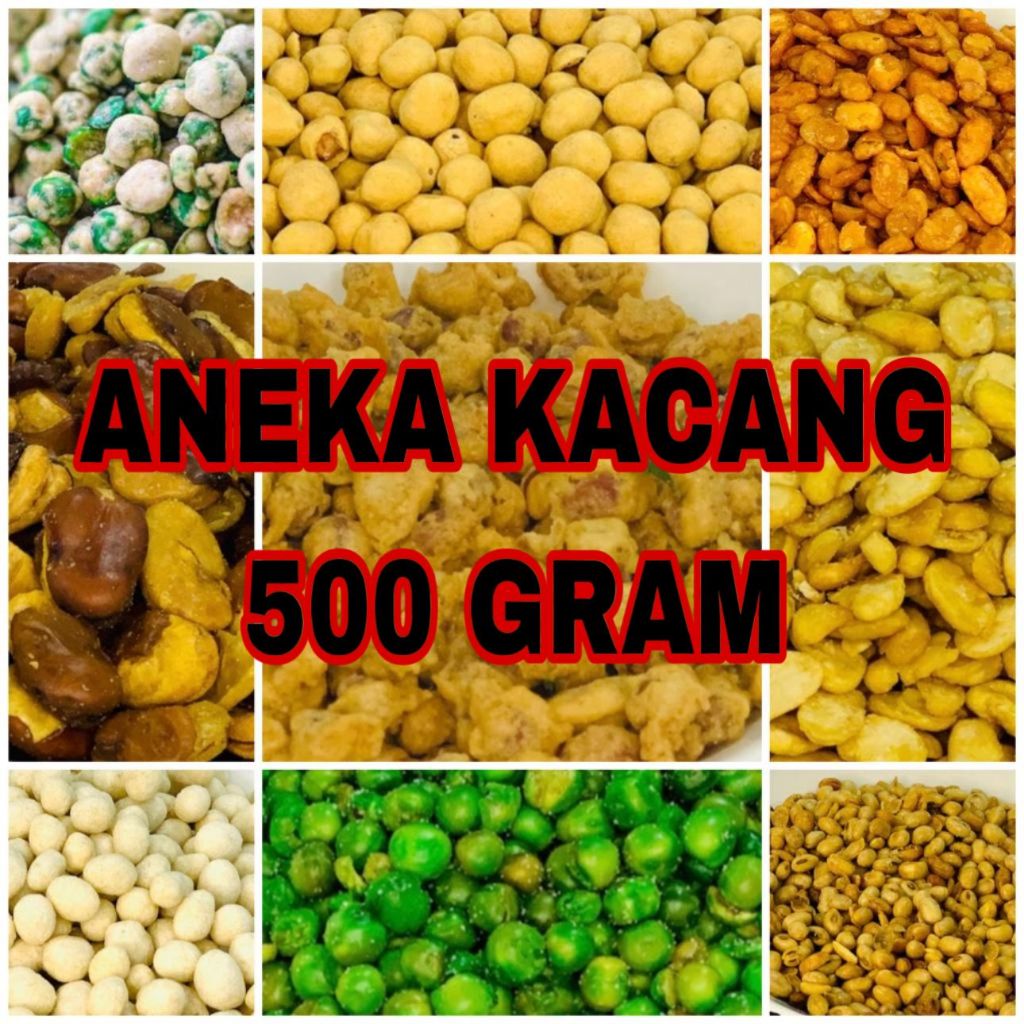 

[500 GR] ANEKA KACANG /KACANG ARAB DAUN JERUK / KACANG TEPUNG MEDAN / KACANG ATOM PUTIH / MADU SUPER / KEDELE / KACANG TOJIN / KACANG BOGOR ORI / BOGOR BELAH / BOGOR BALADO / KORO KULIT / MENTE / SNACK MEDAN