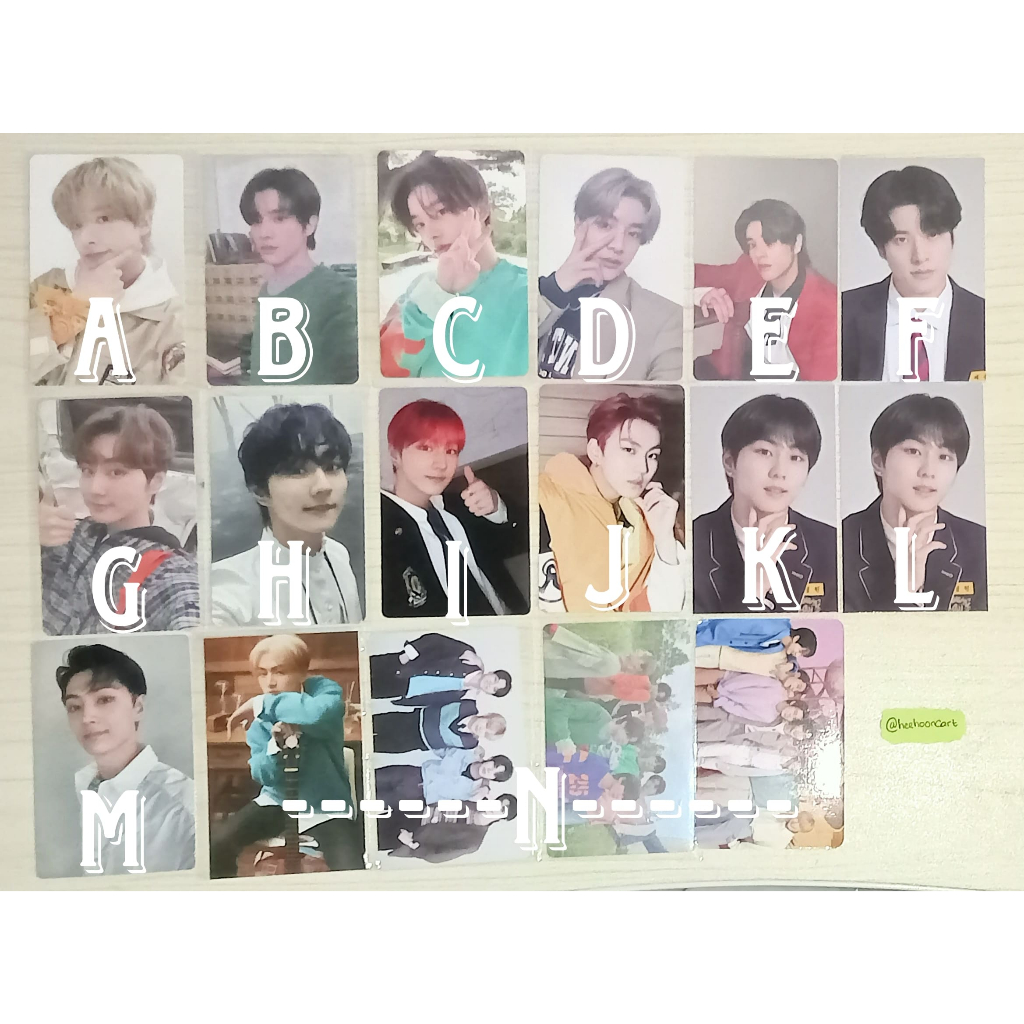 (Ready Stock) All About Photocard PC Jay Jake Jungwon Enhypen Lucky Draw Album POB Binder Anniversar