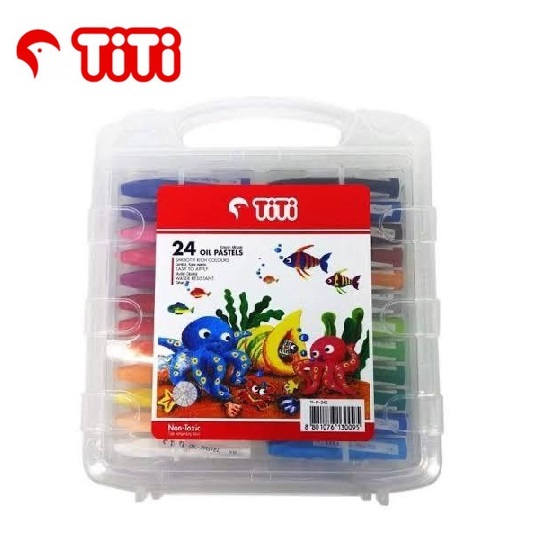 

Krayon / Crayon Oil Pastel 24 Warna TITI