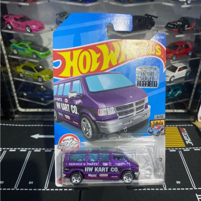 Hotwheels Dodge Van (Factory Sealed)