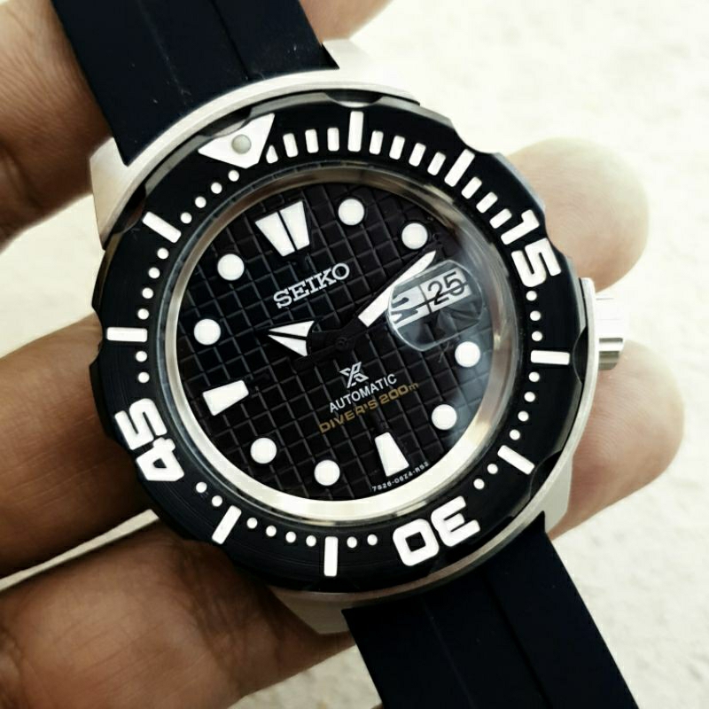 Seiko Mod Monster Black Dial