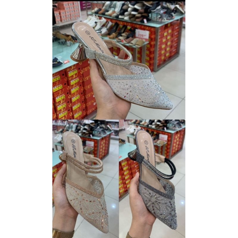 ST. MORITZ - Sepatu Sandal Pesta Hak 7cm Wanita