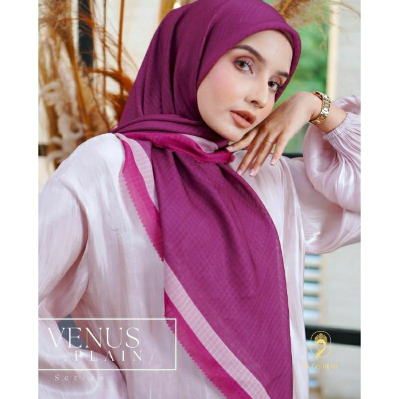 JILBAB SEGIEMPAT MOTIF VENUS BUGIS HIJAB BELLA