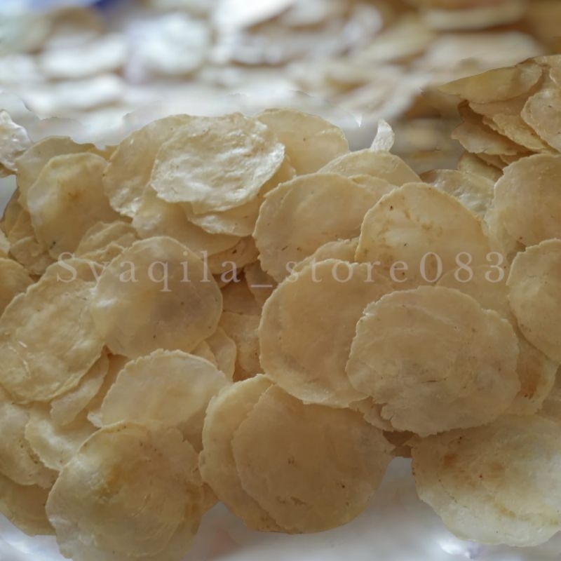 

Emping Melinjo Mentah 500gram Super Tipis Siap Goreng Asli Kebumen