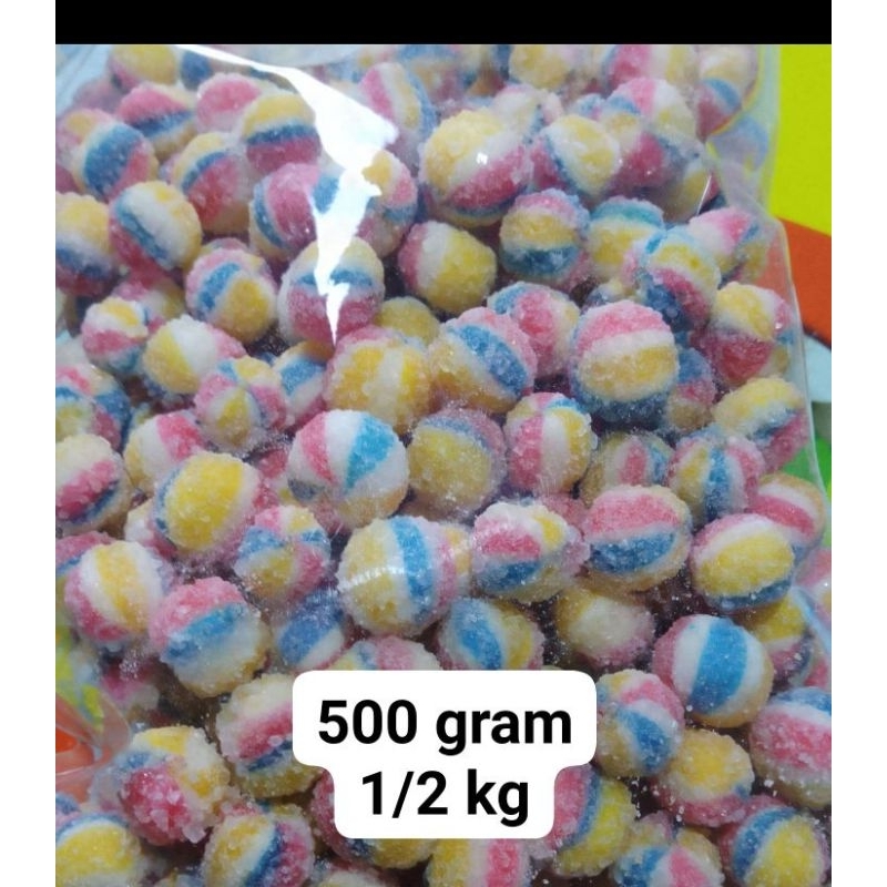 

Permen Marble Bola Pelangi 500 gram halal