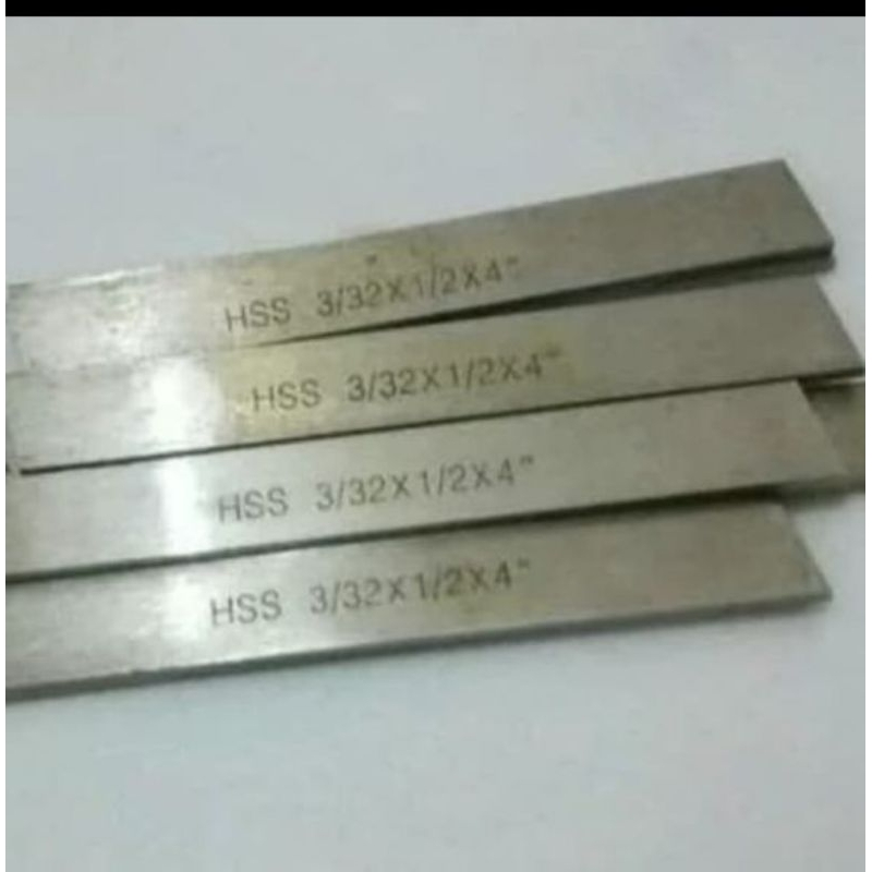 GWS HSS mata Pahat / pahat bubut persegi panjang datar (1/2"x3/ 32x4")
