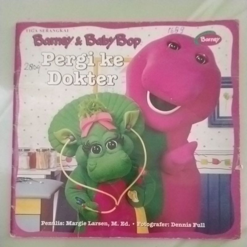 Buku Anak Original Barney & Baby Bop Pergi ke Dokter