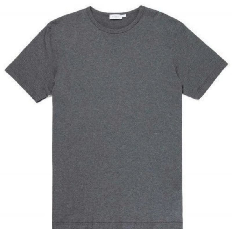 KAOS POLOS PRIA DAN WANITA WARNA ABU MISTY TUA LENGAN PENDEK LEHER O-NECK KATUN TC 30S