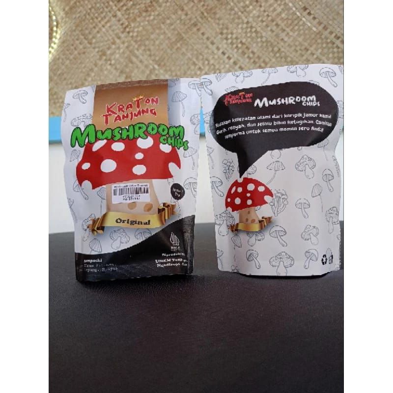 

Keripik Jamur Mushroom chips Kraton Tanjung original