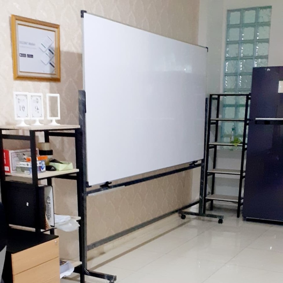 

White Board Standing Double Face 120 × 240 Cm