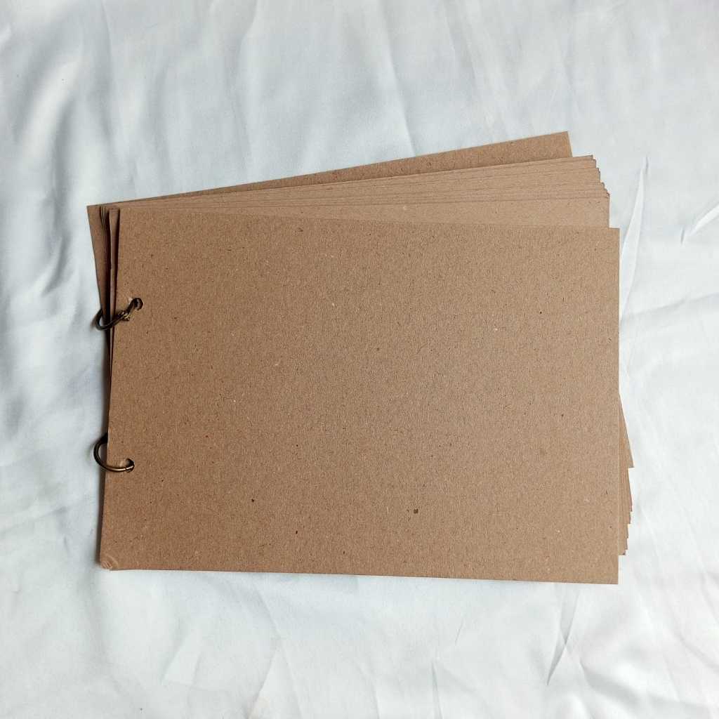 

[paww craft] Scrapbook Album Aesthetic isi 20 lembar + cover / Catatan journal vintage ring sidoarjo