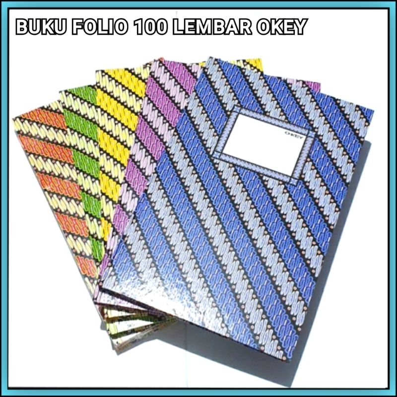 

1 Pcs Buku Folio Okey 100 Lembar / Buku Akuntansi