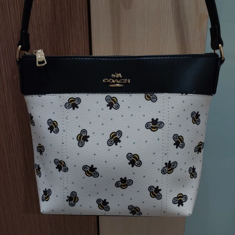 NEWSALE TAS SLINGBAG CUTE MOTIF BEE-LEBAH LUCU☆IMPORT CHINA