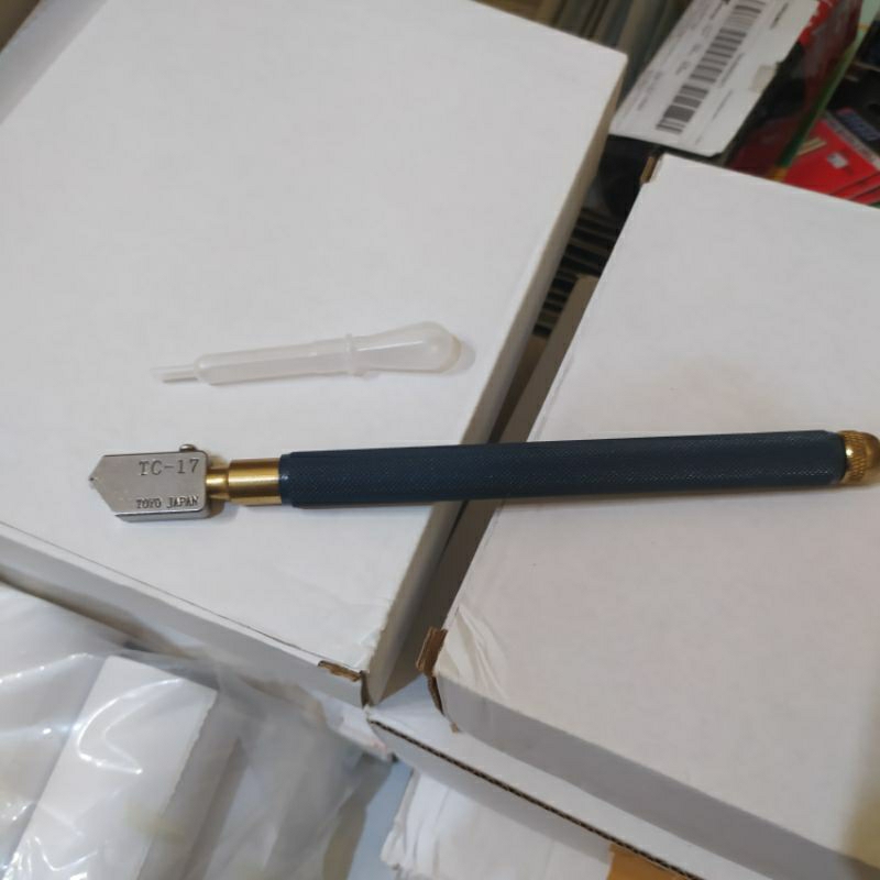 original toyo tc 17 asli jepang alat pemotong kaca alat potong kaca pisau pemotong kaca pisau potong